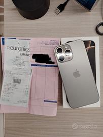 iPhone 16 pro max 256 Gb titanio naturale