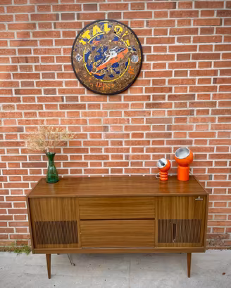MOBILE RADIO GRUNDIG SENDERWAHL SIDEBOARD FUNZIONA