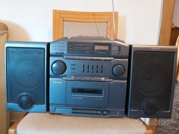 Stereo vintage Philips (radio-cassette-cd)