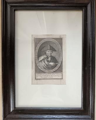 Stampa antica. Il delinquente