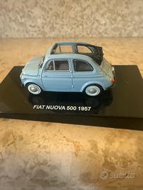 Modellino fiat 500 1957