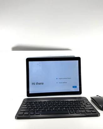 Tablet Fastwed 128 Gb con tastiera e moise wireles