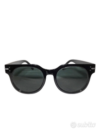 Occhiali da sole neri unisex stile vintage UV400