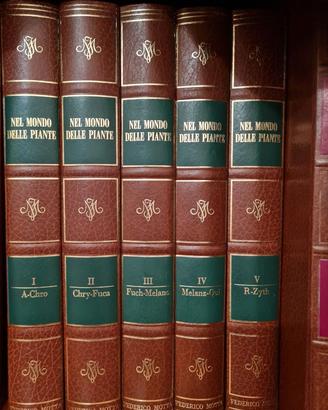 Enciclopedia "Nel mondo delle piante" Motta