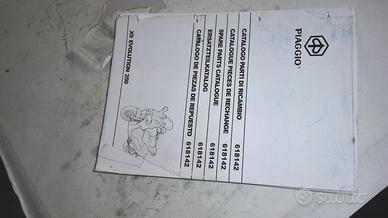 CATALOGO PARTI DI RICAMBIO X9 PIAGGIO 618142