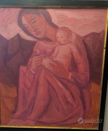 Quadro Giovanni Sirtoli - "Maternità"
