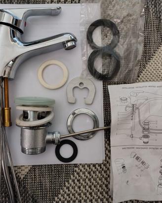 Miscelatore lavabo FRATTINI nuovo + accessori.