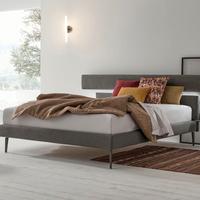 Denver - Letto matrimoniale moderno con led