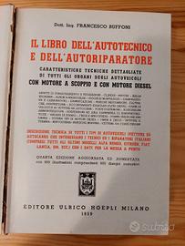  Libro del riparatore e  tecnico dell'autoveicolo