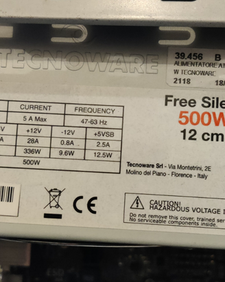 Alimentatore per Pc