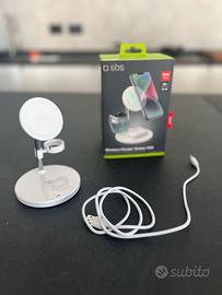 Caricatore/Stazione di ricarica wireless verticale