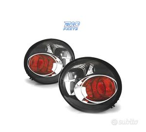 FANALI VOLKSWAGEN VW BEETLE 98-05 FONDO NERO
