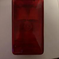 Lampada Schyller rossa E27 ponteggio o cantiere
