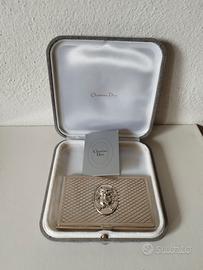 Porta biglietti da visita  argento Christian Dior