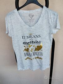 T-shirt Disney Hakuna Matata Il Re Leone Taglia S