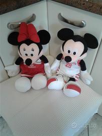 Topolino e Minnie peluches