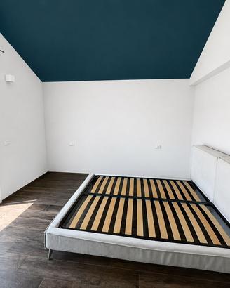 Letto matrimoniale con struttura sforedabile