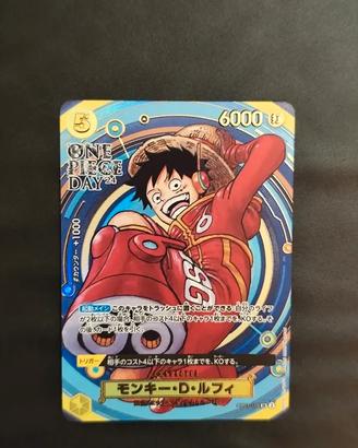 One piece Day Rufy Promo OP07-109 Jap