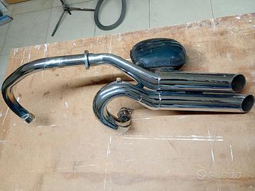 Scarico originale Yamaha Virago 535