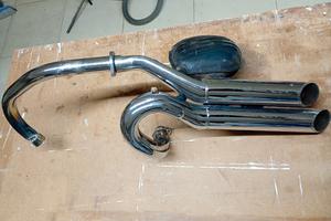 Scarico originale Yamaha Virago 535