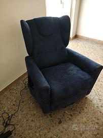 poltrona reclinabile con massaggiatore incorporato