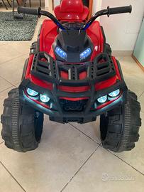 Quad elettrico HOMCOM per bambini 3-6 anni