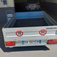 Carrello rimorchio auto Novatecno
