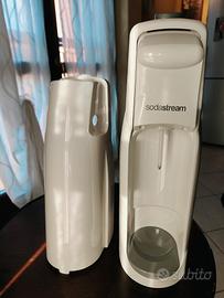 Sodastream usata+2 bottiglie+bombola usata