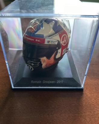 Casco Romain Grosjean 2017 f1