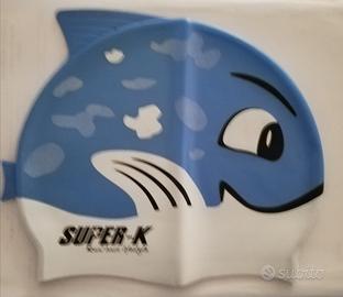 cuffia piscina in silicone a forma di pesce nuova