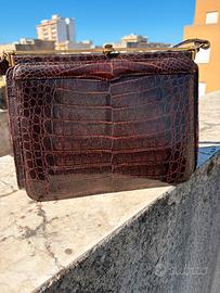 Borsa coccodrillo