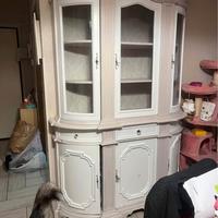 Credenza/mobile soggiorno in stile shabby chic