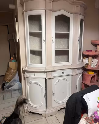 Credenza/mobile soggiorno in stile shabby chic