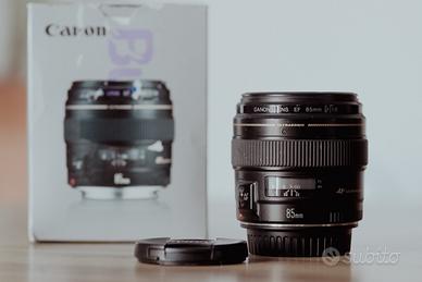 Obiettivo Canon EF 85mm f/1.8 USM – Qualità Top