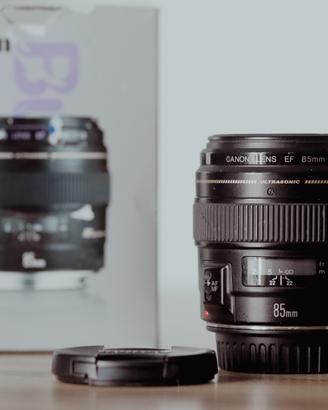 Obiettivo Canon EF 85mm f/1.8 USM – Qualità Top