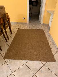 Tappeto simile stuoia in polipropilene 195 x 133.