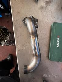 downpipe dekat 1.3 mjt 75 cv acciaio inox