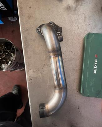 downpipe dekat 1.3 mjt 75 cv acciaio inox
