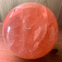 Sfera in Quarzo Rosa gigante