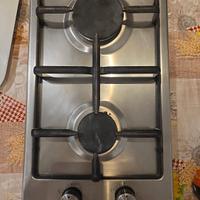 ER-STOCK-048 # PIANO COTTURA DUE FUOCHI GAS LAR.EL