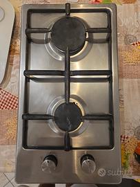 ER-STOCK-048 # PIANO COTTURA DUE FUOCHI GAS LAR.EL