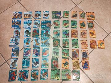 Lotto di 75 carte Dinofroz World