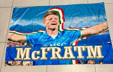 Bandiera Quarto Scudetto Napoli 100cmx150cm