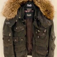 Giubbotto D&G in vera pelle
