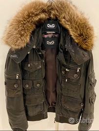 Giubbotto D&G in vera pelle