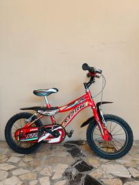 Bici bambino Brera Stark 14” 4-6 anni con rotelle
