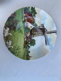 Coppia di piatti da collezione Rotal Schwabap