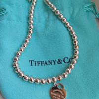 Bracciale bead Tiffany con cuore Rubedo ORIGINALE