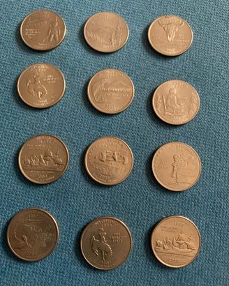 Collezione 1/4 $ USA