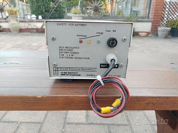 alimentatore carica batterie